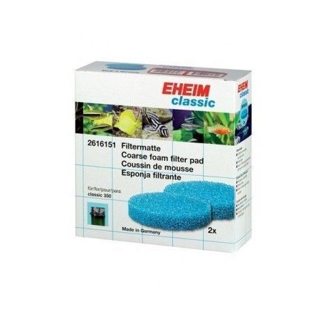 EHEIM esponja filtrante azul (2 u) para classic 350