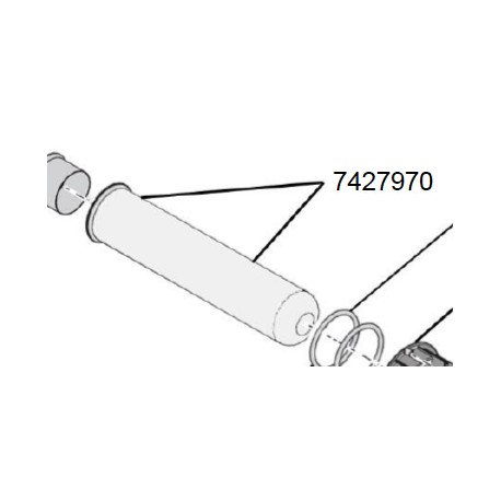 EHEIM tubo de cuarzo para CLEARUVC 7W-18W