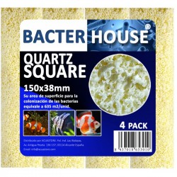 Bacterhouse Quartz square 150x38 mm.